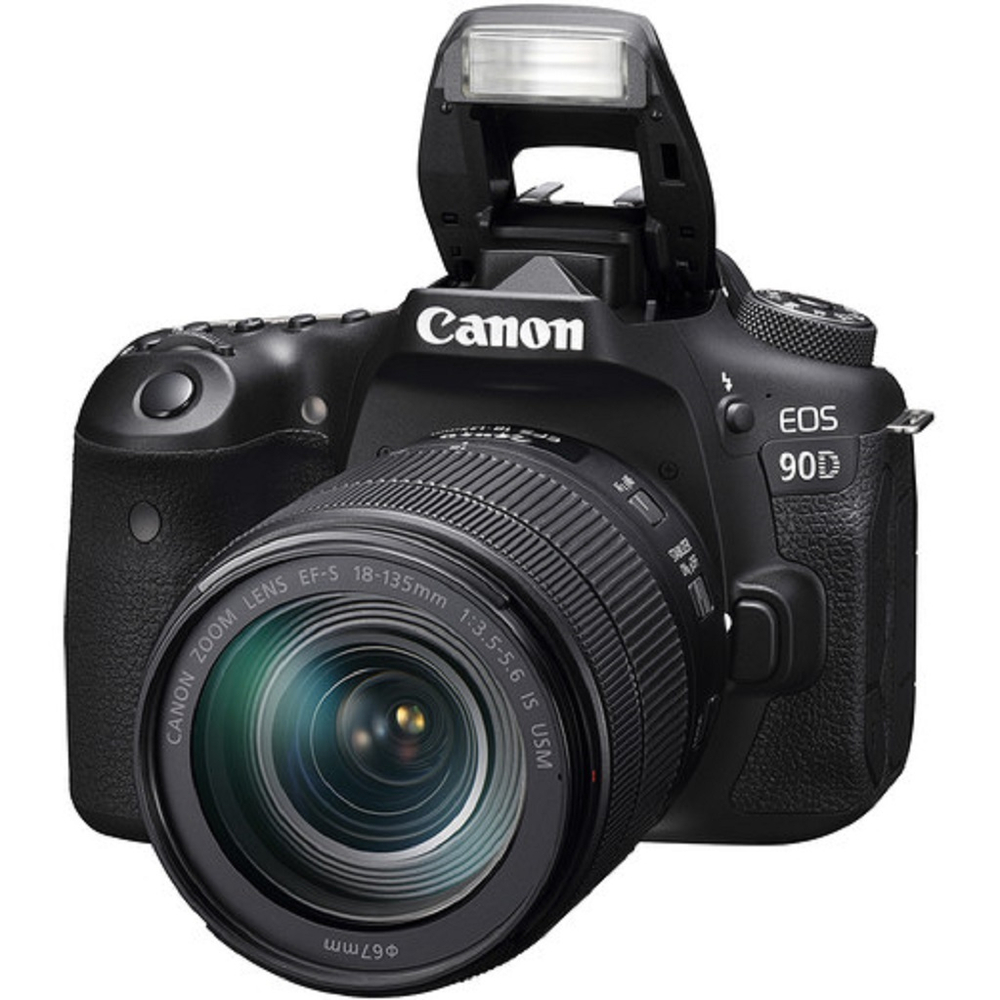 Canon EOS 90D Kit EF-S 18-135mm f/3.5-5.6 IS USM, черный