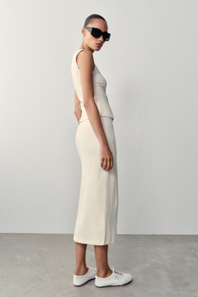 ПРЯМАЯ ЮБКА В РУБЧИК — ZARA