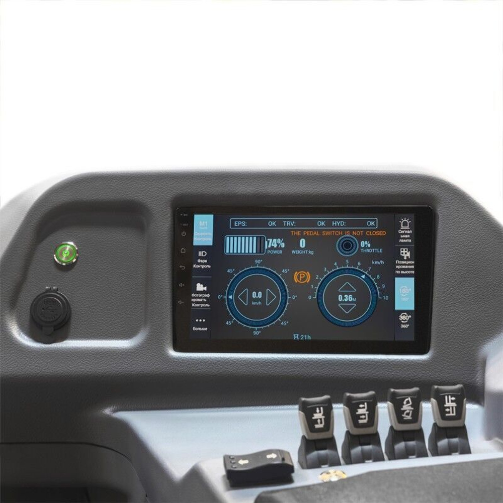Ричтрак CQD20-D (2000 кг; 8,0 м; 48 В / 500 Ач) SMARTLIFT (SMART)