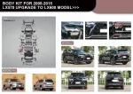 Обвес переделка для Lexus LX570 2008-2015 в LX600 2021 Лексус
