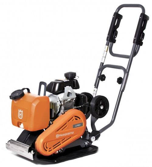 Виброплита бензиновая Husqvarna LF 60 LAT - [67 кг / 10,4 кН / Honda GX100]