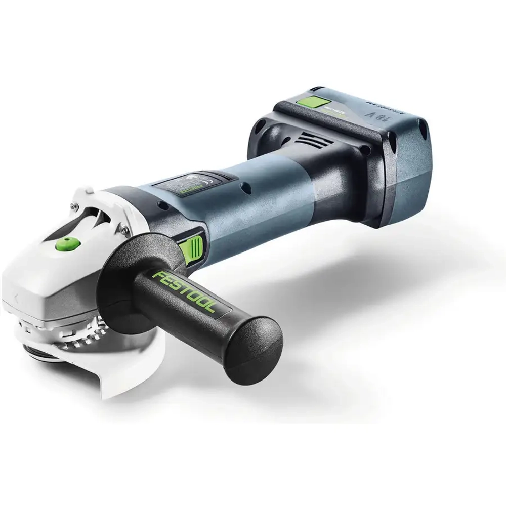 Аккумуляторная угловая шлифовальная машина AGC 18-125 5,0 EBI-Plus FESTOOL 577700