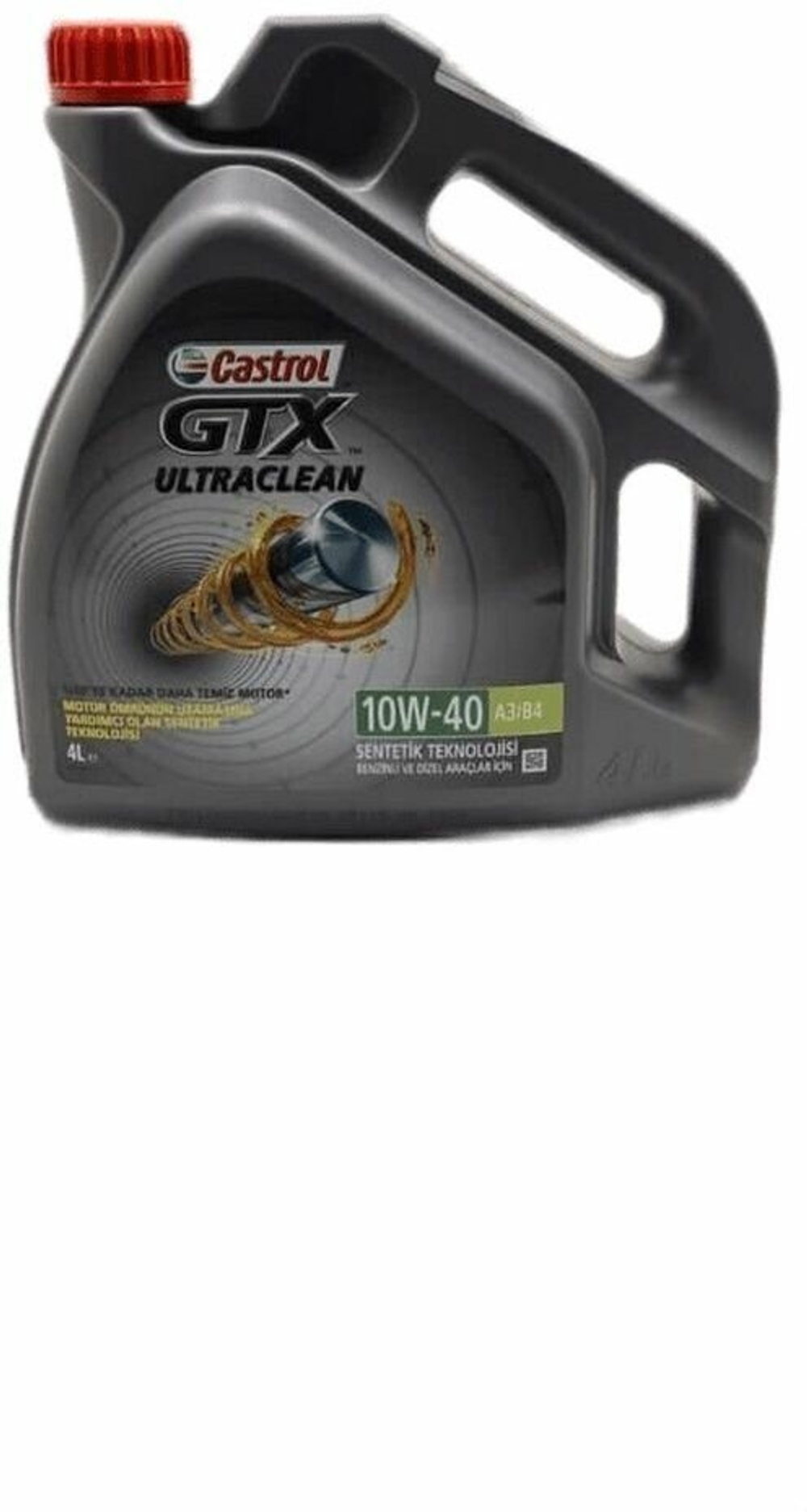 Масло моторное CASTROL GTX 10W-40 A/B полусинтетическое 4 л 15F121/160DF7