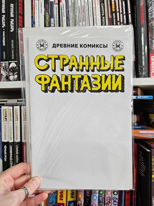 Древние Комиксы. Странные фантазии. Безмолвные города (бланковая обложка)
