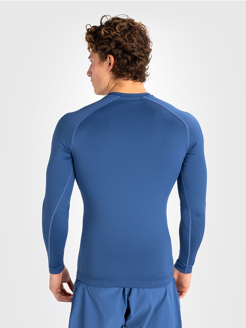 Рашгард Venum Contender Blue L/S