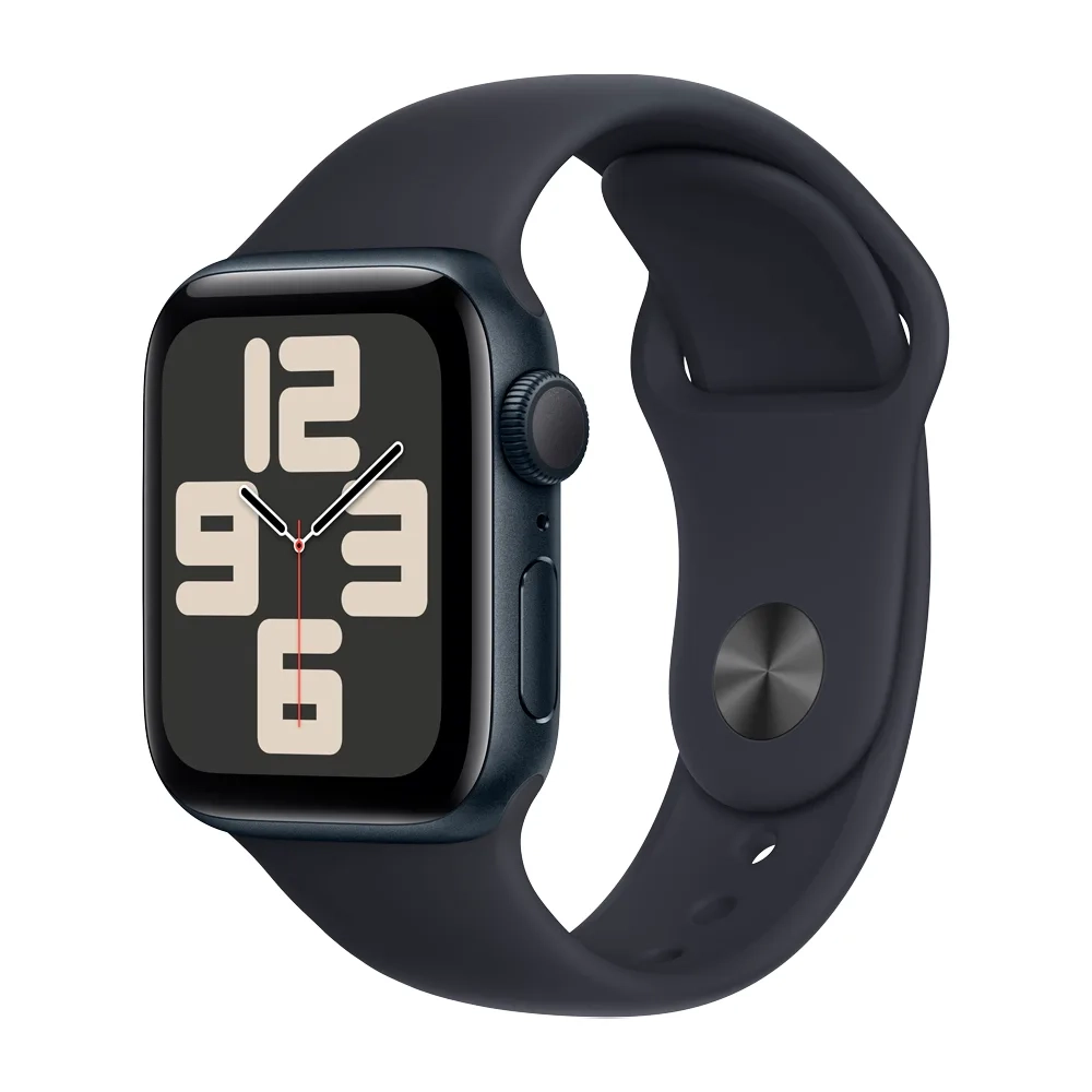 Умные часы Apple Watch SE 2 (2024) GPS, 40mm, Midnight Aluminium Case with Sport Band M/L, Midnight (Темная ночь)
