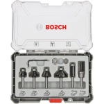 Набор кромочных фрез 6 шт BOSCH 2607017469