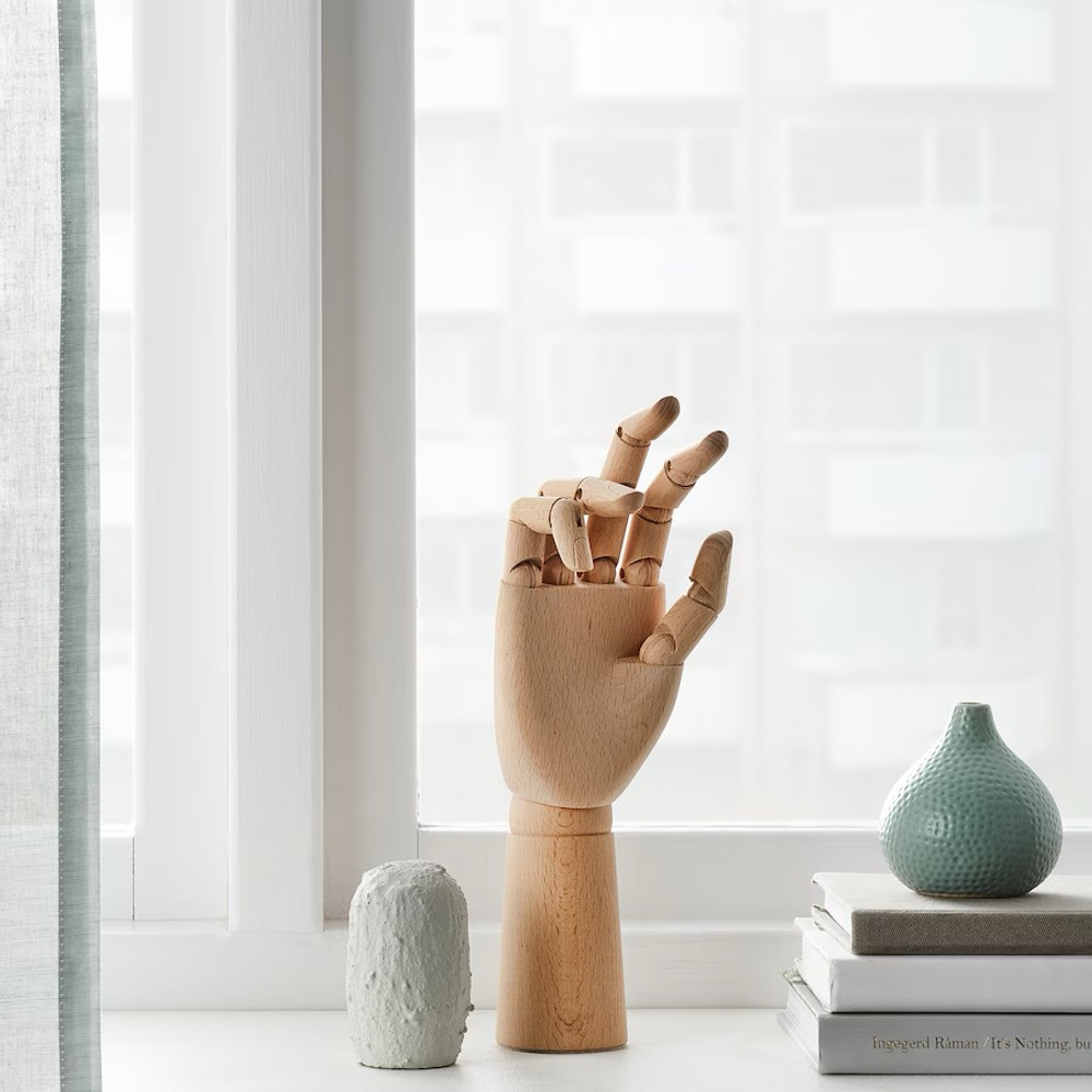 ХАНДСКАЛАД HANDSKALAD Украшение рука 30 см, дерево