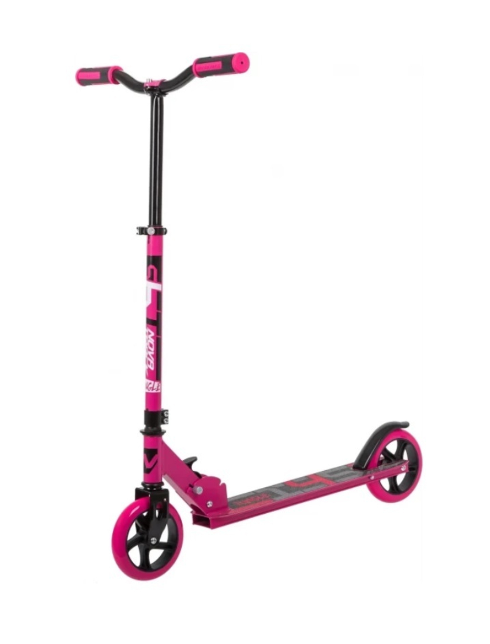 Самокат детский Novatrack Jungle Pro, 145 мм, розовый