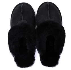 UGG Mens Slippers Scufette Black