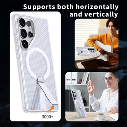 Прозрачный чехол Mesh Pro Magnetic Case для Samsung Galaxy S23 Ultra