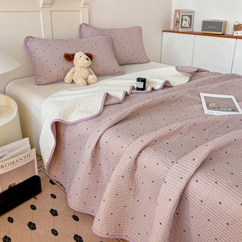 ZEPHYR HOME Покрывало 220х240 Хлопок Розовый