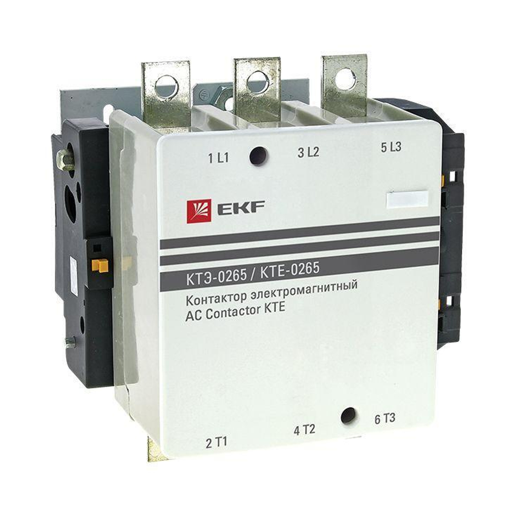 Контактор КТЭ 265А кат. 230В AC 1НО EKF ctr-b-265