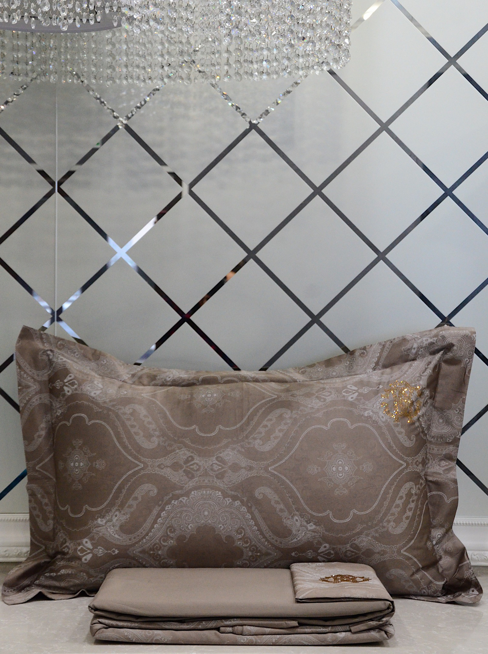 Постельное белье Roberto Cavalli Milk Chocolate