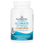 Nordic Naturals, Ultimate Omega + куркумин, 60 капсул