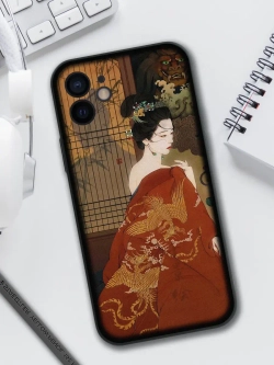 Чехол на iPhone 12 с принтом