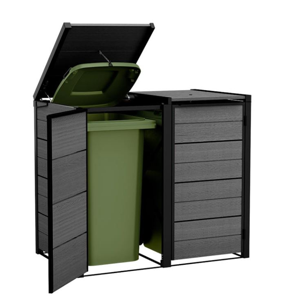 Шкаф для мусорных баков Keter Hide Away Bin