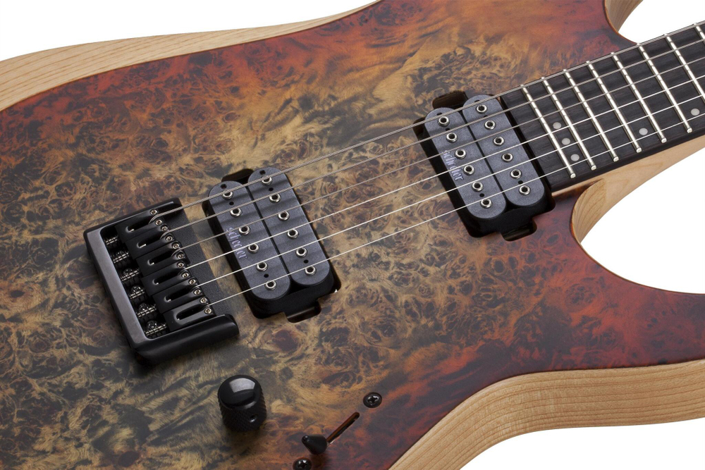 Schecter REAPER-6 SATIN INFERNO BURST