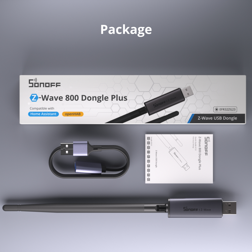 Стик SONOFF Z-Wave Dongle-PZG23 USB