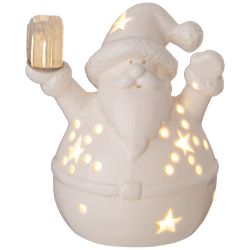 ФИГУРКА "ДЕД МОРОЗ" С LED-ПОДСВЕТКОЙ 9,8*7,6*10,4 СМ