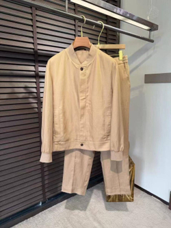 Льняной костюм Zegna
