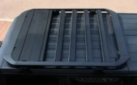 Платформа на крышу с лестницей для Jeep Wrangler JL 2018-2024+ Джип Вранглер органайзер