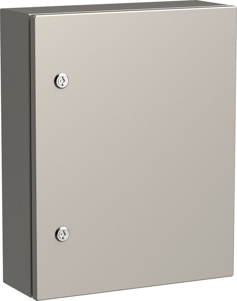 Корпус металлический навесной ЩМП-500х400х150 (AISI 304) УХЛ1 IP66 TITAN IEK