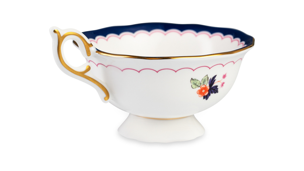 Чашка чайная с блюдцем 140мл Wedgwood Wonderlust Цветущий жасмин