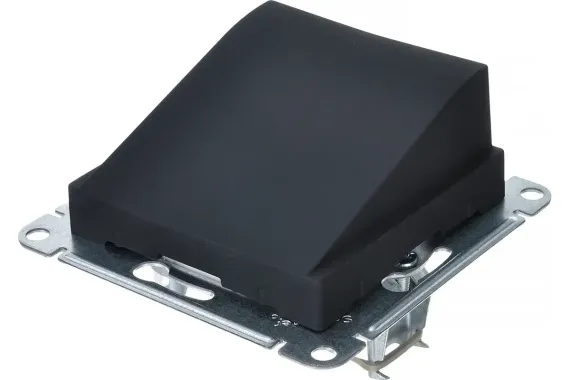 Вывод кабеля Systeme Electric ATLASDESIGN карбон 37022