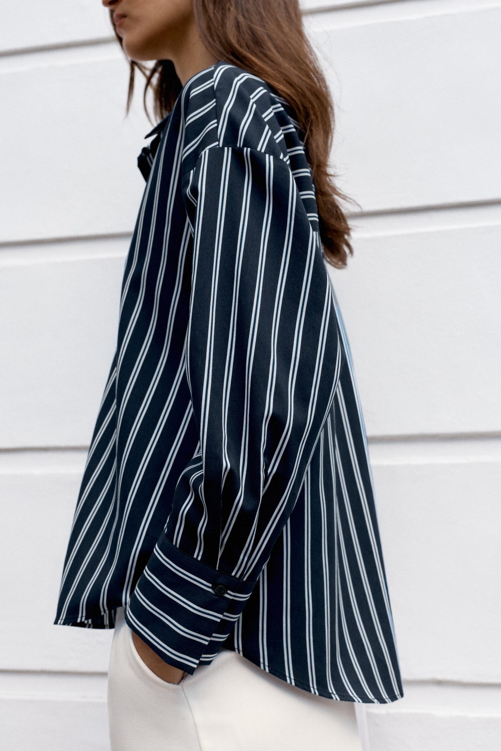 РУБАШКА В ПОЛОСКУ — ZARA