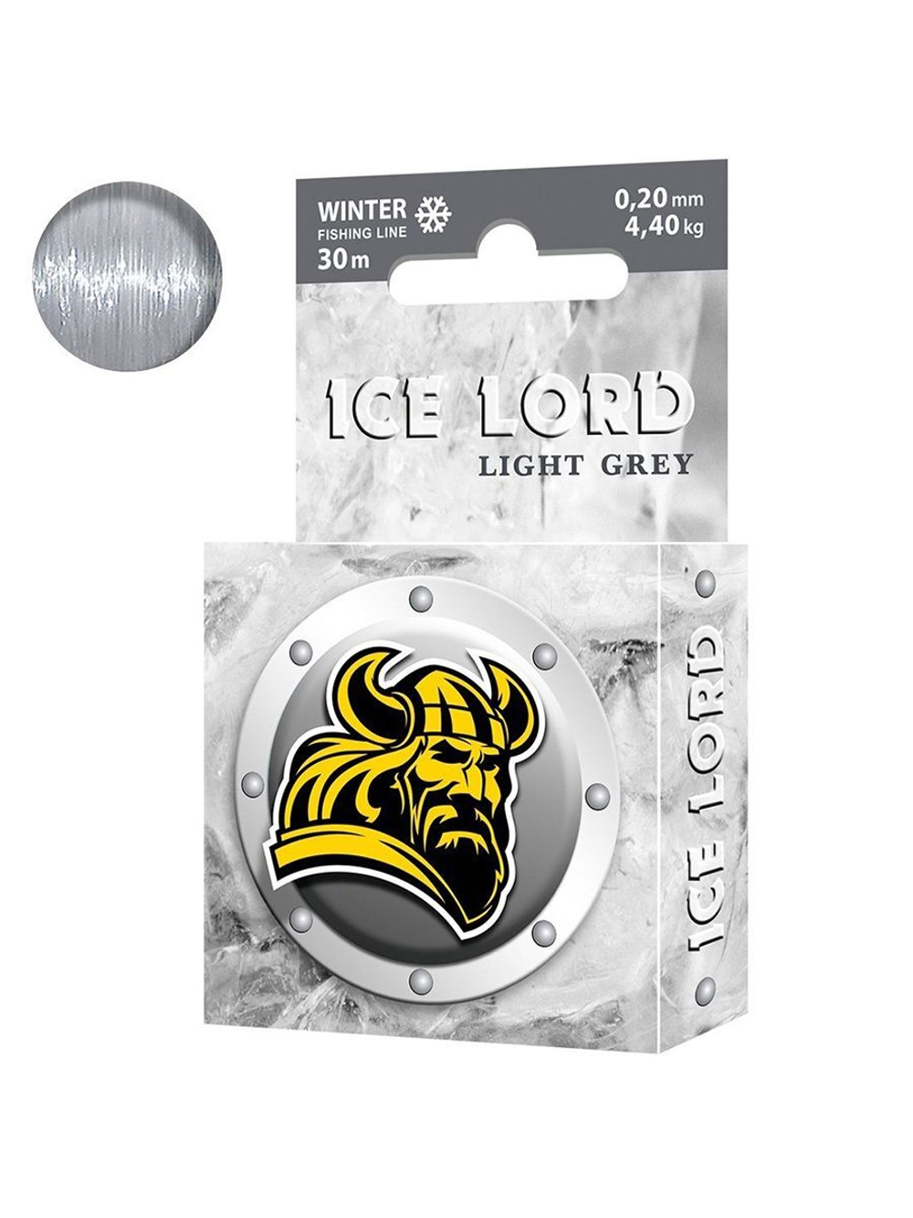 Леска зимняя для рыбалки AQUA Ice Lord Light