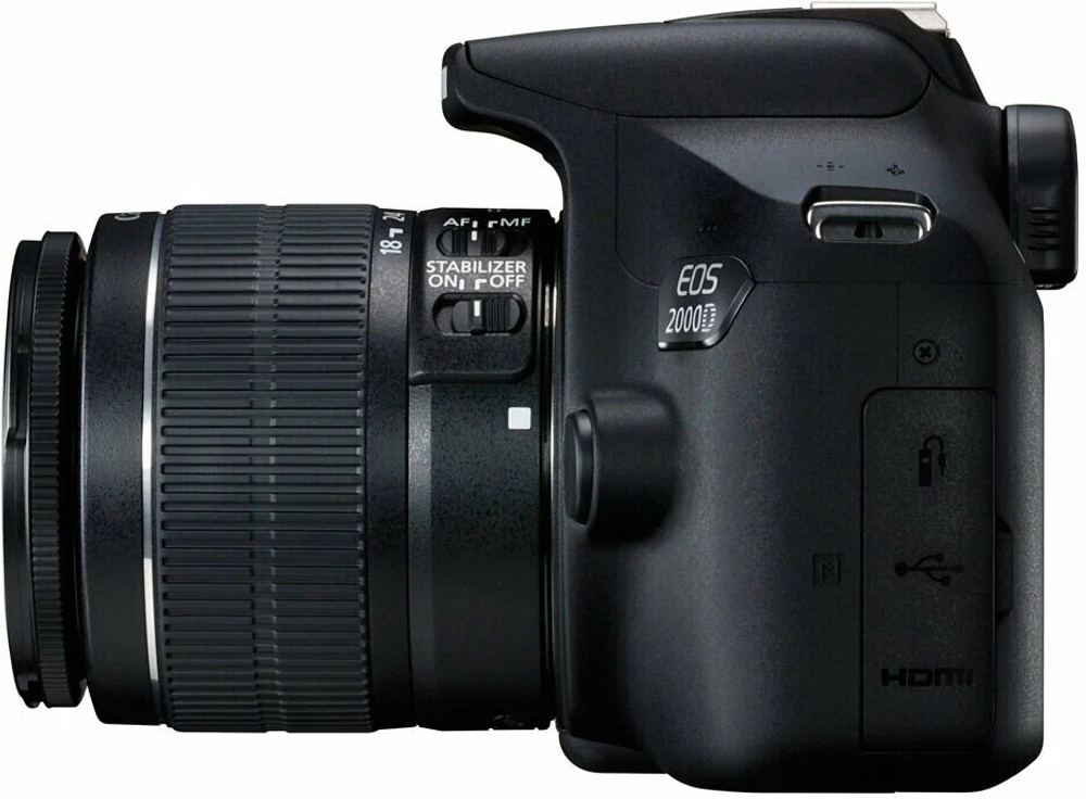 Зеркальный фотоаппарат Canon EOS 2000D Kit EF-S 18-55mm IS II.