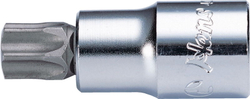 Торцевая головка короткая 1/4" TORX Т27, 2024T27, Hans