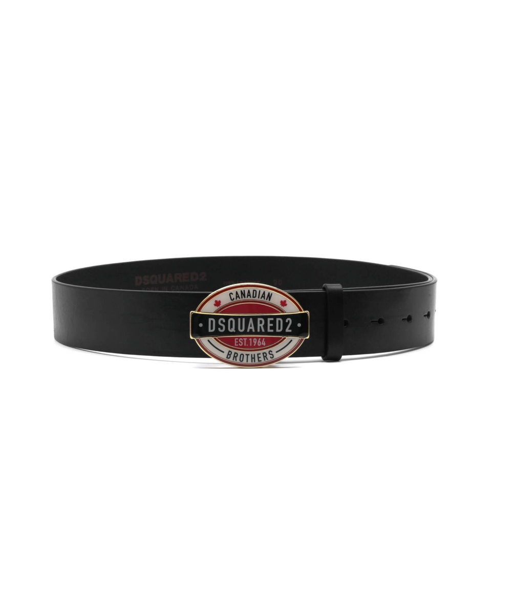 кожаный ремень Dsquared2 - черный(BEM0480 12900001)