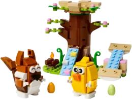 Конструктор LEGO 40709 Весенняя игровая площадка для животных