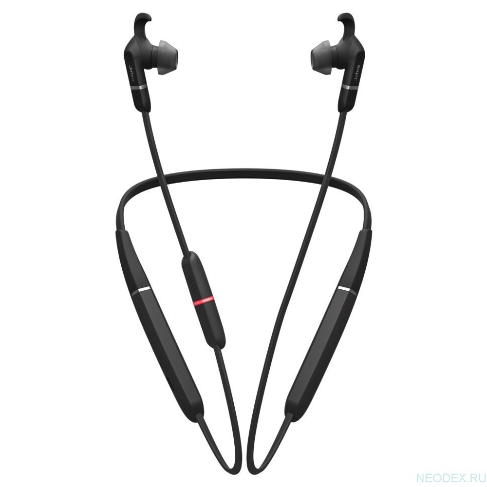 Jabra Evolve 65e UC & Link 370 беспроводная Bluetooth гарнитура ( 6599-629-109 )
