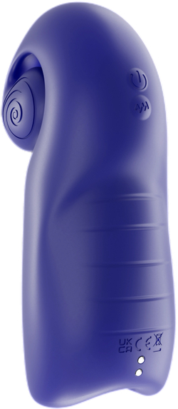 Инновационный SVibe EVO мастурбатор, синий