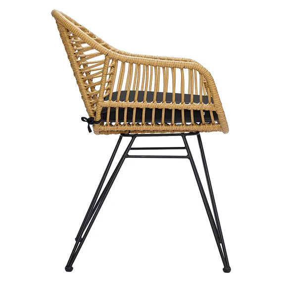 Стул Vetle Bent, светлый ротанг