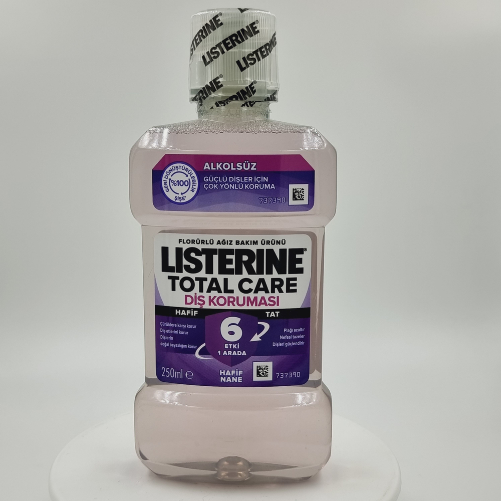 Ополаскиватель для полости рта LISTERINE 6в1, без спирта 250 мл (Франция)