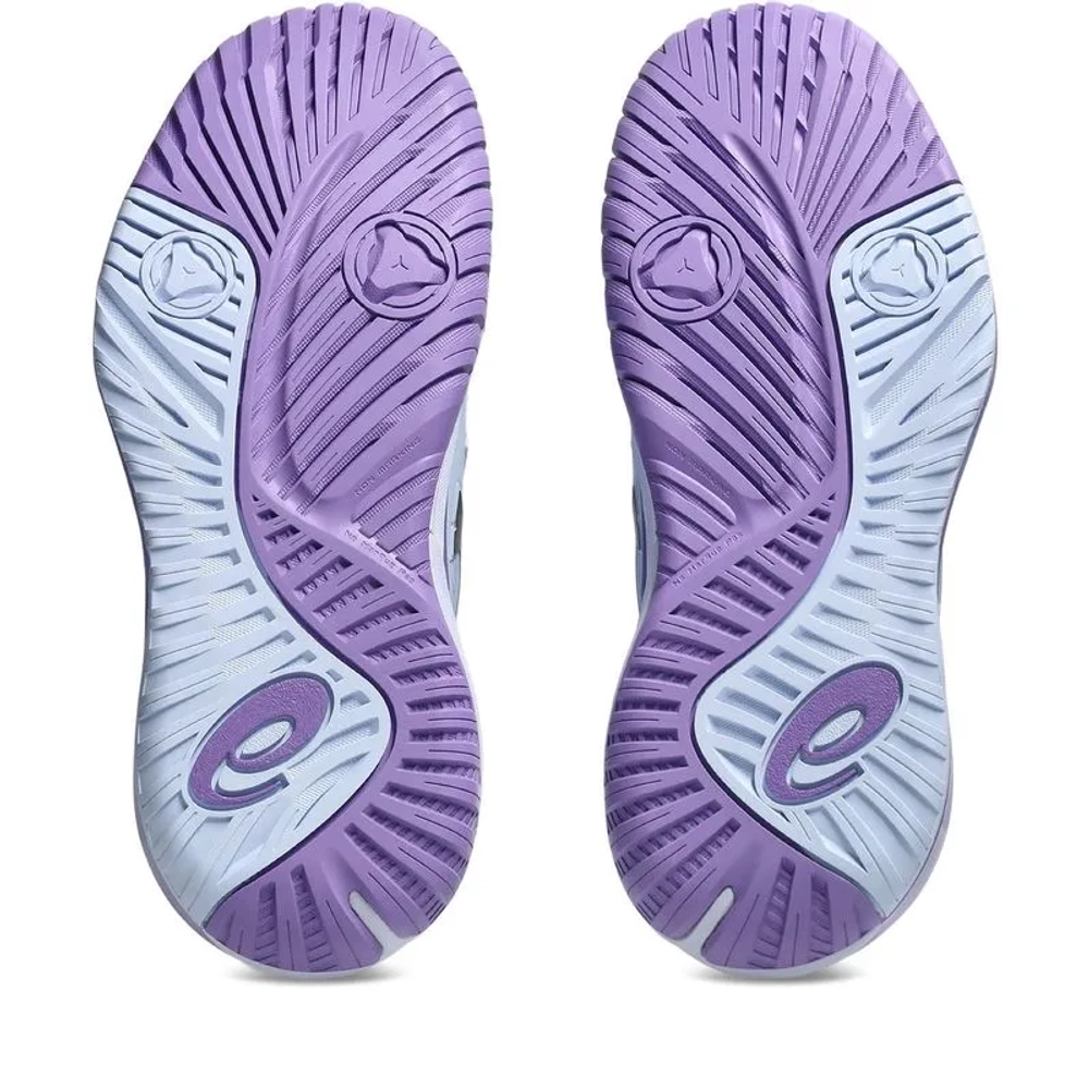 Женские теннисные кроссовки Asics Gel-Resolution X Night Energy - blue fade/gunmetal