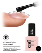 E.MiLac Top gel Tackless, 15 мл.
