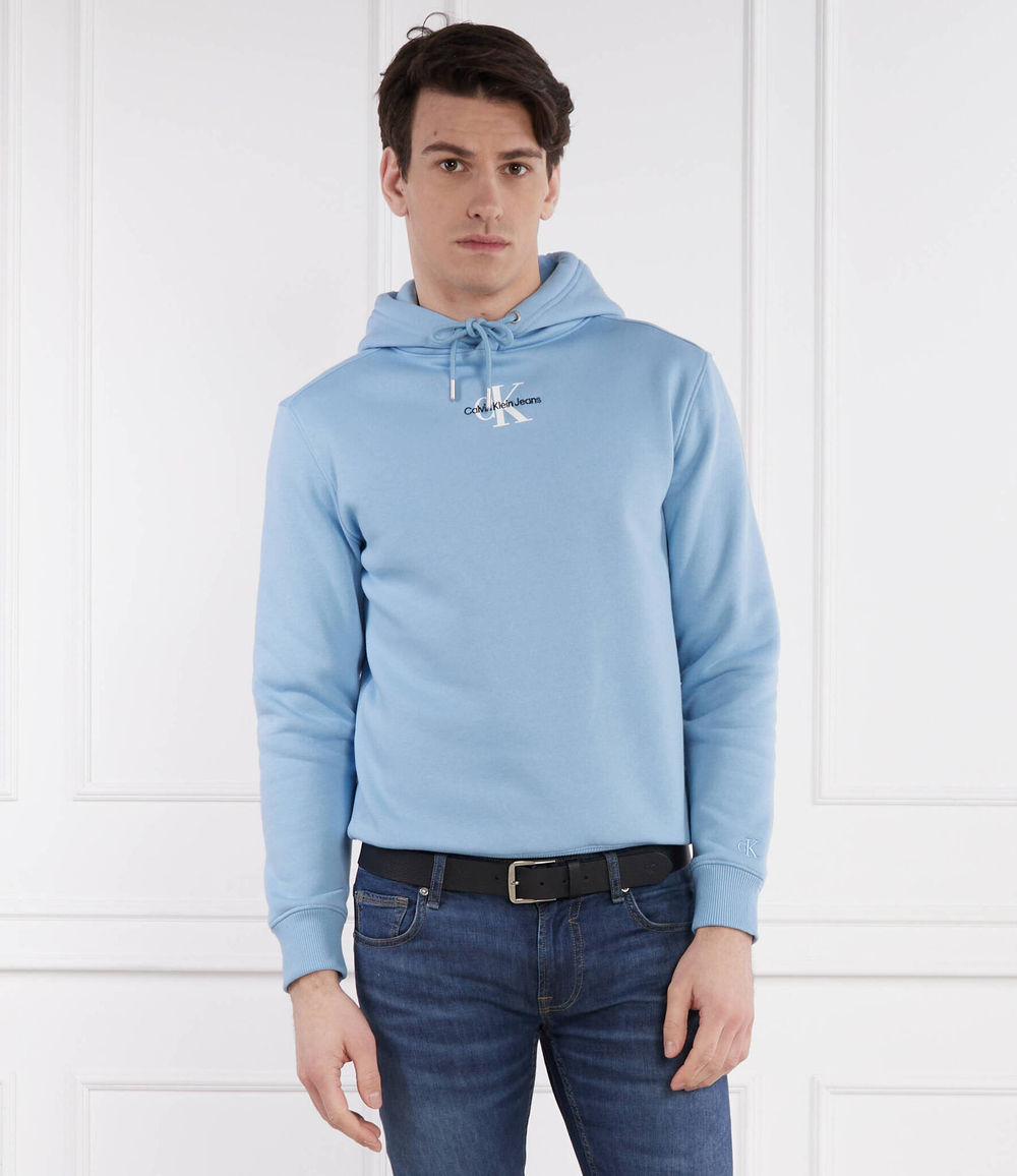 Худи MONOLOGO CALVIN KLEIN JEANS - голубой(J30J323749)