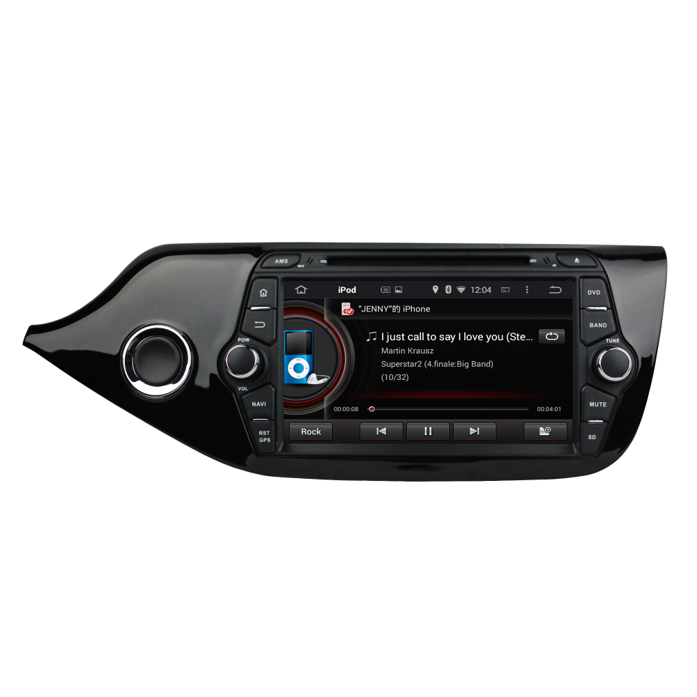Установочный комплект для KIA Ceed II 2012+ (рамка глянец)  KUBERG KD-8055-P5