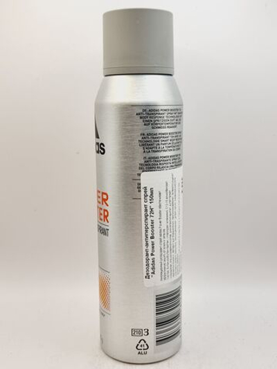 Дезодорант-спрей Adidas POWER BOOSTER антиперспирант мужской 72 часа 150 мл (Франция)