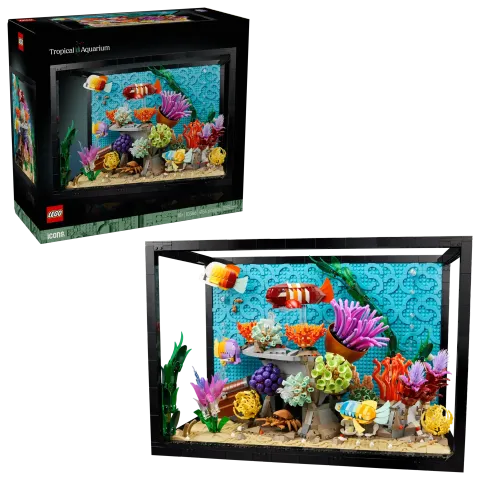Конструктор LEGO Icons 10366 Tropical Aquarium