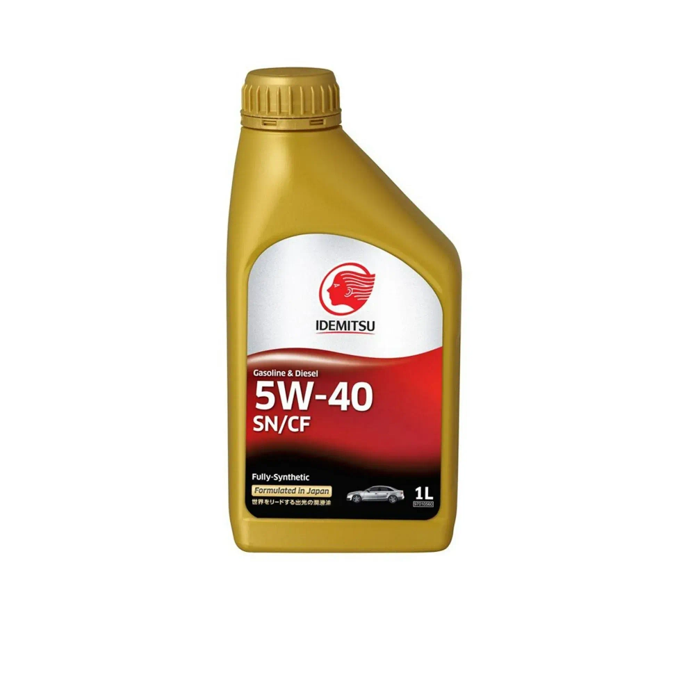 30015048746 IDEMITSU Масло моторное 5W-40 IDEMITSU SN/CF FULLY-SYNTHETIC 1л