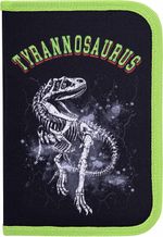 Пенал BRAUBERG, 1 отделение, полиэстер, 21х14 см, "Tyrannosaurus", 271531