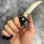 Складной нож Bestech BG05A-2 Scimitar Black
