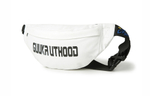 Guuka Fabric Fanny Pack, Shoulder Bag, Crossbody Bag Regular Unisex White