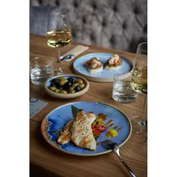 Салатник 320 мл d 16 см h3,8 см емкость для закусок Blue Panasia P.L. Proff Cuisine [1]